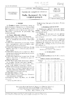 Opakowania transportowe tekturowe - Pudła (kartonaże) do lamp oscyloskopowych BN-72/7351-17