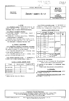 Zeszyty i papiery do nut BN-73/7371-03