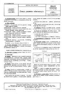 Zeszyty papierów kolorowanych BN-69/7372-02