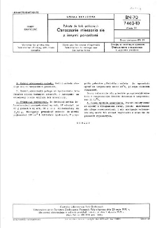 Pokosty do farb graficznych - Oznaczanie mieszania się z innymi pokostami BN-70/7462-10 Arkusz 21