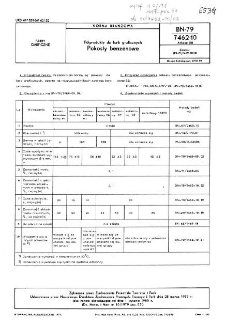 Półprodukty do farb graficznych - Pokosty benzenowe BN-79/7462-10 Arkusz 08