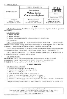 Farby graficzne - Metody badań - Oznaczanie lepkości BN-66/7469-09