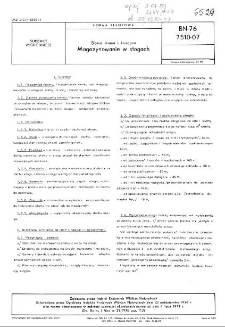 Słoma lniana i konopna - Magazynowanie w stogach BN-76/7510-07