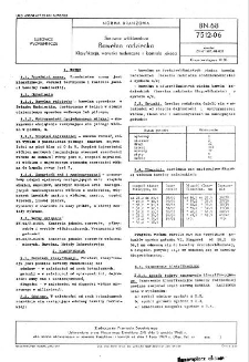 Surowce włókiennicze - Bawełna radziecka - Klasyfikacja, warunki techniczne i kontrola jakości BN-68/7512-06