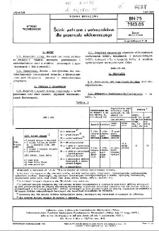 Ścinki wełniane i wełnopodobne dla przemysłu włókienniczego BN-75/7513-05