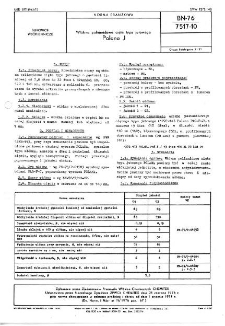 Włókna poliamidowe cięte typu jutowego - Polana J BN-76/7517-10