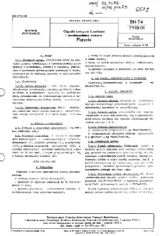 Odpadki sortowane bawełniane i bawełnopodobne skręcane - Plątanki BN-74/7518-01