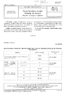 Tkaniny bawełniane specjalne - Wkłady do koszul - Wspólne wymagania użytkowe BN-76/7537-10