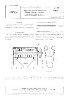 Metody badań surowców włókienniczych - Słoma lniana i konopna - Wyznaczanie zawartości nasion za pomocą odziarniarki laboratoryjnej BN-78/7519-07