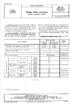 Tkaniny lniane zasłonowe - Wspólne wymagania użytkowe BN-71/7523-07