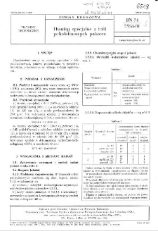 Tkaniny specjalne z folii poliolefinowych pakowe BN-74/7528-01