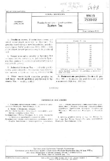 Przędza bawełniana i bawełnopodobna - System Tex BN-75/7530-02