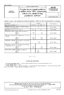 Przędza tkacka bawełnopodobna z włókien textra 100%, wytwarzana metodą wiru stacjonarnego, pojedyncza, wątkowa BN-80/7531-01.34