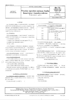 Przędza zgrzebno-paskowa tkacka bawełniana i bawełnopodobna - Postanowienia ogólne BN-78/7531-05 Arkusz 00