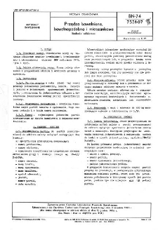 Przędza bawełniana, bawełnopodobna i mieszankowa - Badania odbiorcze BN-74/7531-07