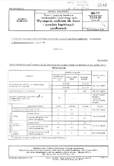 Tkaniny i przędziny bawełniane i bawełnopodobne powszechnego użytku - Wymagania użytkowe dla tkanin i przędzin kąpielowych pętelkowych BN-77/7533-01 Arkusz 03