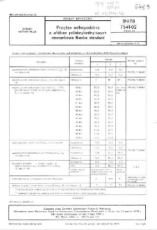 Przędza wełnopodobna z włókien poliakrylonitrylowych czesankowa tkacka standard BN-78/7541-02 Arkusz 12