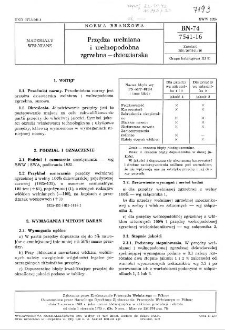 Przędza wełniana i wełnopodobna zgrzebna - dziewiarska BN-74/7541-16