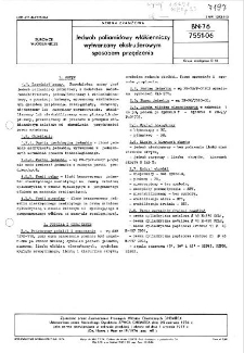 Jedwab poliamidowy włókienniczy wytwarzany ekstruderowym sposobem przędzenia BN-76/7551-06