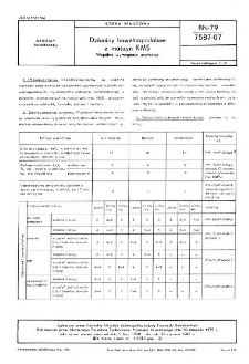 Dzianiny bawełnopodobne z maszyn KMS - Wspólne wymagania użytkowe BN-79/7587-07