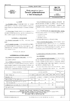 Wyroby powroźnicze kręcone - Sznurki polipropylenowe z linii brzegowych BN-79/7596-13