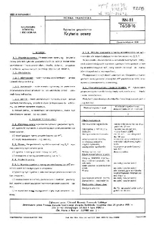 Rękawice gospodarcze - Kryteria oceny BN-81/7658-16