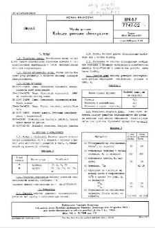 Wyroby gumowe - Kalosze gumowe chirurgiczne BN-67/7747-02