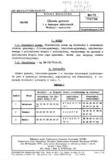 Obuwie gumowe i z tworzyw sztucznych - Wielkości i cechowanie BN-75/7747-06