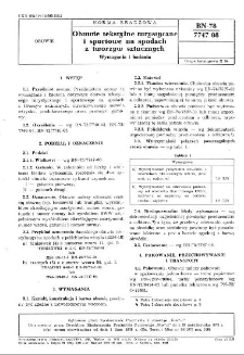 Obuwie tekstylne turystyczne i sportowe na spodach z tworzyw sztucznych - Wymagania i badania BN-78/7747-08