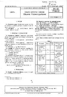 Obuwie ochronne i robocze - Obuwie filcowo-gumowe BN-80/7749-02