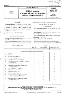 Odzież futrzana z okrywą włosową do wewnątrz niekryta innymi materiałami BN-78/7752-03