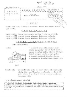 Obuwie - Nazwy i określenia BN-67/7760-01