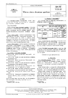 Wtórna skóra obuwiowa spodowa BN-70/7771-01