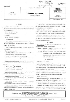 Tłuszcze zwierzęce - Ocena w chłodni BN-83/8013-03