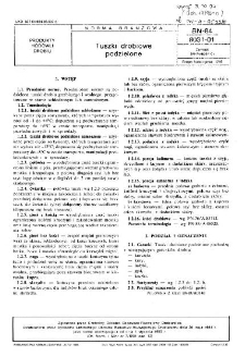 Tuszki drobiowe podzielone BN-84/8031-01