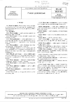 Pierze pościelowe BN-80/8035-03