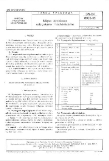 Mięso drobiowe odzyskane mechanicznie BN-84/8035-05