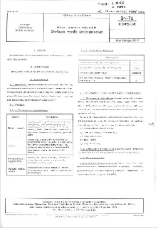 Mleko i przetwory mleczarskie - Stołowe masło śmietankowe BN-76/8045-04