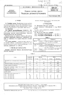 Tłuszcze roślinne jadalne - Tłuszcze przeestryfikowane BN-91/8053-16