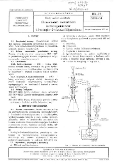 Śruty nasion oleistych - Oznaczanie zawartości izotiocyjanianów i 5-winylo-2-oksazolidynotionu BN-72/8054-04