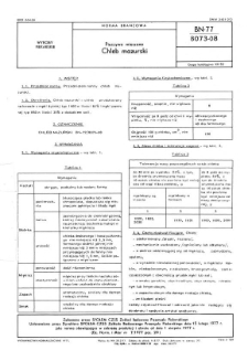 Pieczywo mieszane - Chleb mazurski BN-77/8073-08