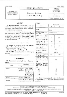 Przetwory skrobiowe - Cukier skrobiowy BN-76/8083-02