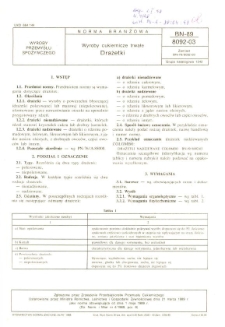 Wyroby cukiernicze trwałe - Drażetki BN-89/8092-03