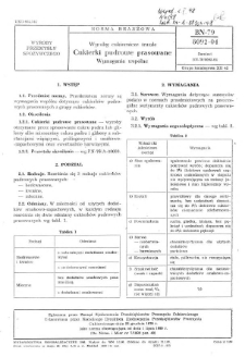 Wyroby cukiernicze trwałe - Cukierki pudrowe prasowane - Wymagania wspólne BN-79/8092-04