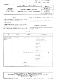 Wyroby cukiernicze trwałe - Wyroby w polewie kakaowej BN-89/8094-09