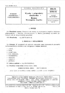 Wyroby i półprodukty ciastkarskie - Kremy - Wymagania wspólne BN-75/8098-05
