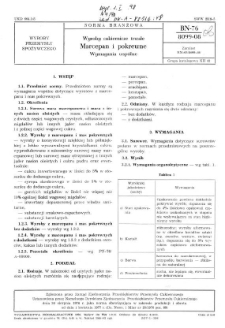 Wyroby cukiernicze trwałe - Marcepan i pokrewne - Wymagania wspólne BN-76/8099-08
