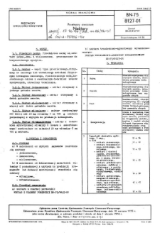 Przetwory owocowe - Nektary BN-75/8127-01