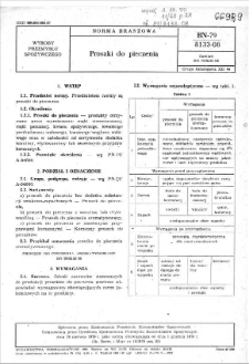 Proszki do pieczenia BN-79/8133-08