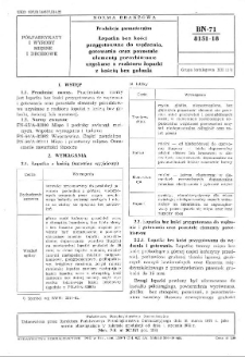 Produkcja garmażeryjna - Łopatka bez kości przygotowana do wędzenia, gotowania oraz pozostałe elementy porozbiorowe uzyskane z rozbioru łopatki z kością bez golonki BN-71/8151-18